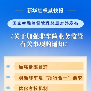 非车险“报行合一”落地