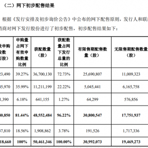 首例出炉！A股打新巨变：获配比例差距扩大至10倍