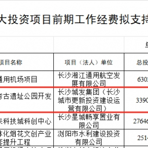 总投资33.9亿元！长沙将再添文旅新名片