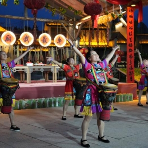 湖南保靖村厨村艺“大晒”“晒”出“橙”意新画卷