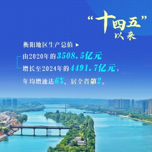 数说“十四五”｜衡阳答卷：坚定扛起省域副中心城市的历史担当 ...