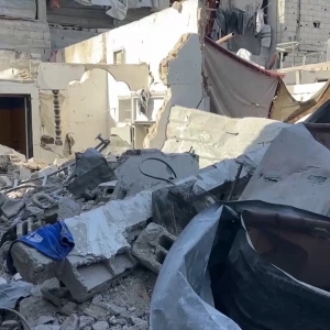 以军再袭加沙 目击者称无任何预警“像发生地震”