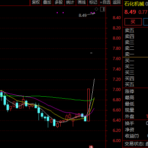 000852！强势3连板！A股这一赛道，多股连续涨停！
