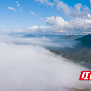 美丽蓝山：霜降前后 云海频现