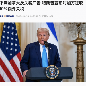关税突发！特朗普：征收10%额外关税