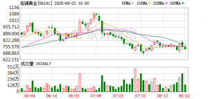 老铺黄金大幅涨价 部分款式涨幅超25%