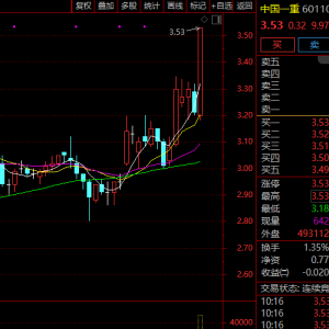 A股突发！中字头、券商股异动拉升！
