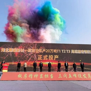 技术驱动绿色智造！湖北省麒瑞新材料有限公司竖炉投产仪式圆满成功！ ...