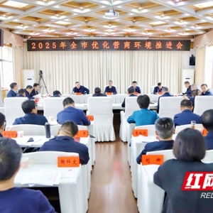 邵阳： 聚力抓好突出问题整改  推动营商环境持续优化