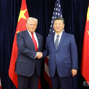 历时约1小时40分钟 中美元首会晤结束