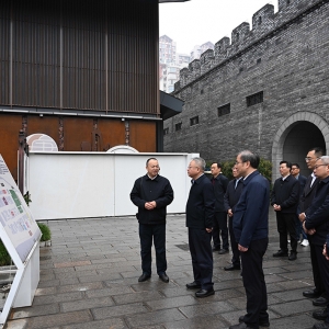 沈晓明调研张家界市经济社会发展情况