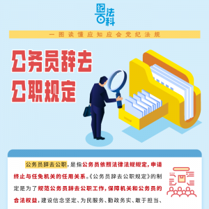 公务员辞去公职规定