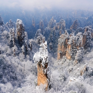 张家界国家森林公园冰雪季邀您赴约