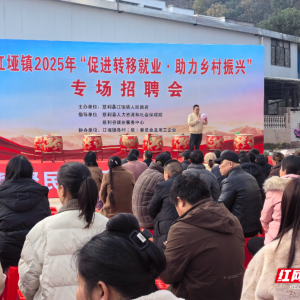 慈利县江垭镇：招聘“春风”暖江垭 送岗上门惠民生