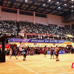 2025年湖南省“县BA”篮球联赛在安乡闭幕 宜章队荣夺冠军