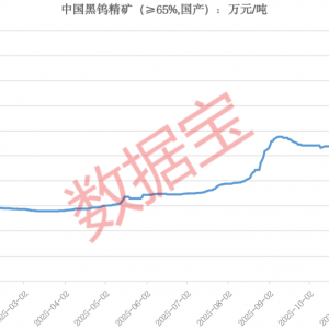 603305，国资入局！钨价飙涨，这些概念股业绩有望向好