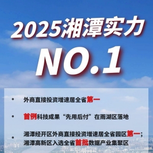 奋斗2025丨湘潭NO.1