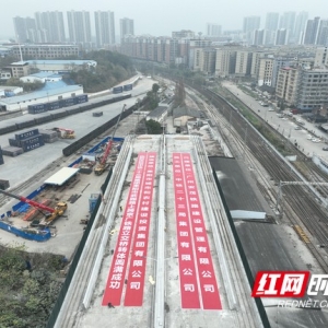 视频 | 仅用58分钟！耒阳武园路上跨京广铁路立交桥完成“空中转体” ...