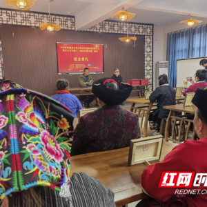 保靖县培训50余名绣娘助力夯吉苗绣艺术村建设