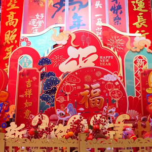 湖南冷水滩：新年饰品俏销