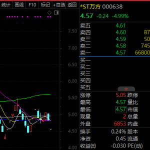 600696、000638，触发强制退市标准！避雷，这类*ST股要小心（附名单） ...