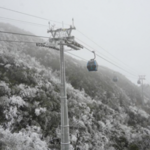 组图 | 宜章莽山：冬日雾凇美出圈