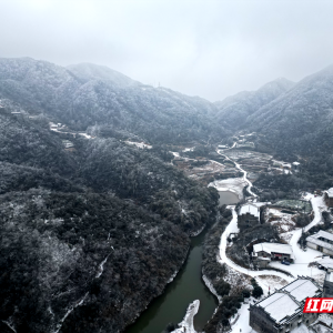 视频丨续充“雪景体验卡” 用一组航拍回味湘潭县雾凇冰挂美景 ...