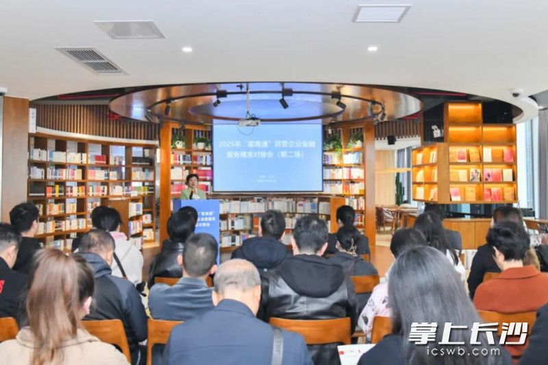 2025年“星商通”民营企业金融服务精准对接会（第二场）举办。 均为市工商联供图